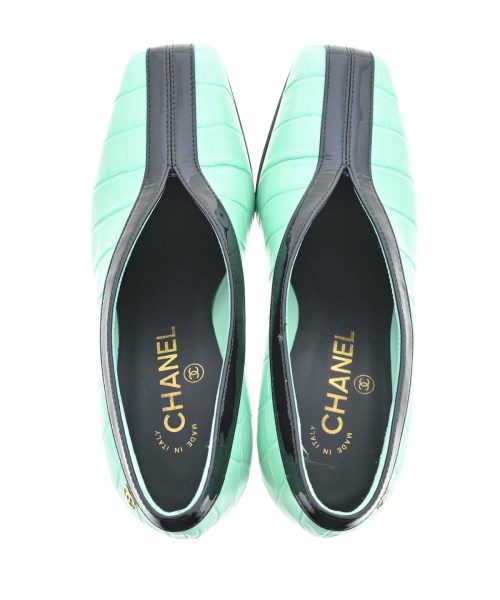 CHANEL（シャネル）パンプス 緑 サイズ:EU36(22.5cm位) レディース/2200722275214
