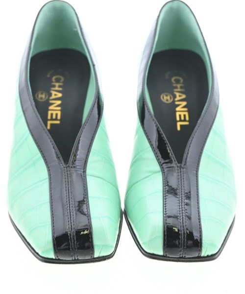 CHANEL（シャネル）パンプス 緑 サイズ:EU36(22.5cm位) レディース/2200722275214