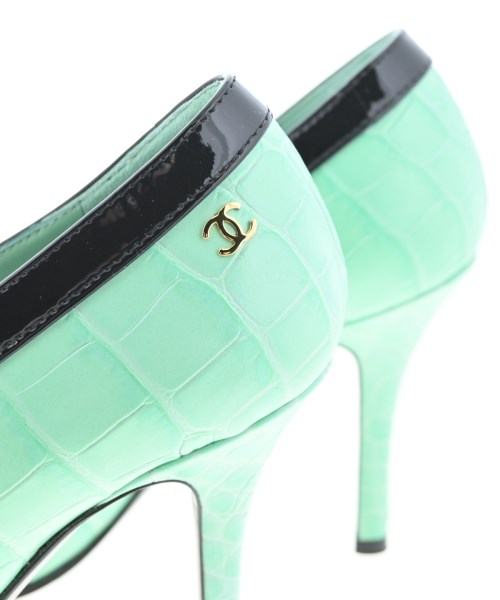 CHANEL（シャネル）パンプス 緑 サイズ:EU36(22.5cm位) レディース/2200722275214