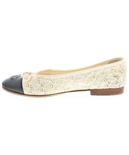 CHANEL（シャネル）バレエシューズ/オペラシューズ 白 サイズ:EU36(22.5cm位) レディース/2200722472026
