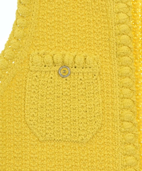 CHANEL（シャネル）ベスト 黄 サイズ:36(XS位) レディース/2200713526318