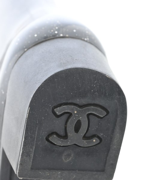 CHANEL（シャネル）ブーツ 黒 サイズ:EU36(22.5cm位) レディース/2200720315820