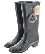 CHANEL（シャネル）ブーツ 黒 サイズ:EU36(22.5cm位) レディース/2200720315820