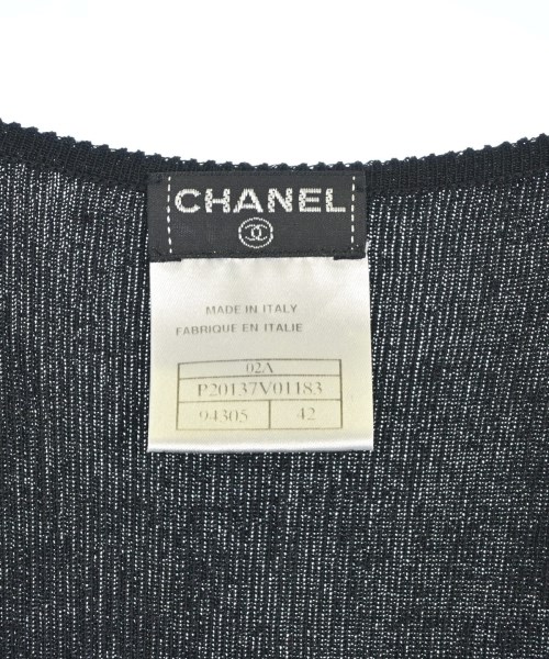 CHANEL（シャネル）ベスト/ノースリーブ 黒 サイズ:42(M位) レディース/2200723072102