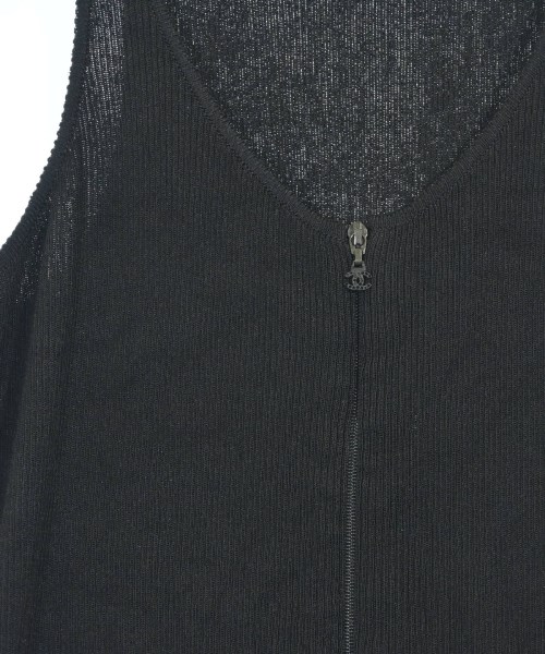 CHANEL（シャネル）ベスト/ノースリーブ 黒 サイズ:42(M位) レディース/2200723072102