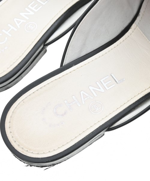 CHANEL（シャネル）サンダル 白 サイズ:EU38 1/2(25cm位) レディース/2200724085309