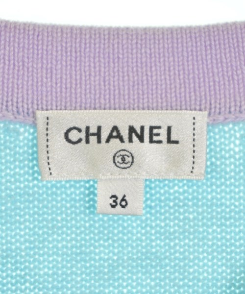 CHANEL（シャネル）カーディガン 青 サイズ:36(XS位) レディース/2200724349012