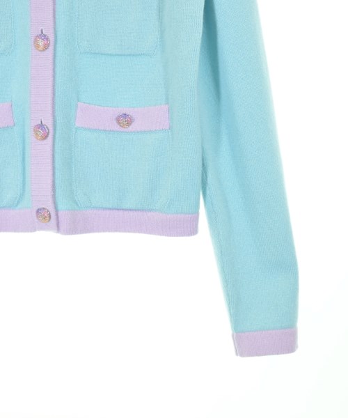 CHANEL（シャネル）カーディガン 青 サイズ:36(XS位) レディース/2200724349012