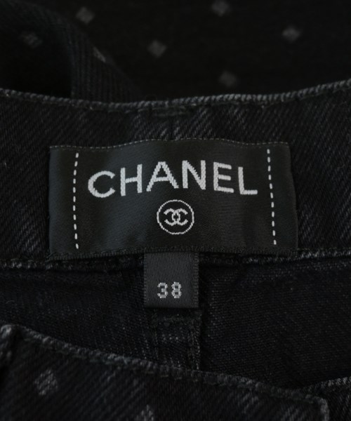 CHANEL（シャネル）デニムパンツ 黒 サイズ:38(S位) レディース/2200724349036