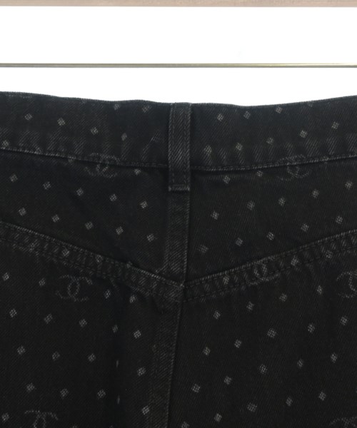 CHANEL（シャネル）デニムパンツ 黒 サイズ:38(S位) レディース/2200724349036
