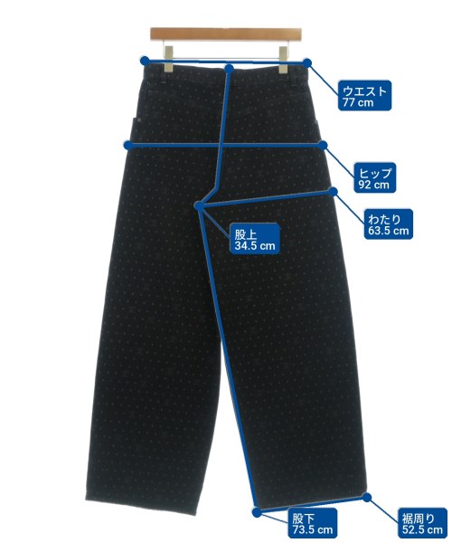 CHANEL（シャネル）デニムパンツ 黒 サイズ:38(S位) レディース/2200724349036