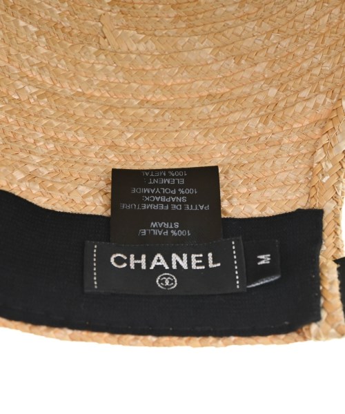 CHANEL（シャネル）キャップ ベージュ サイズ:M レディース/2200724349067
