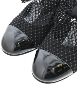 CHANEL（シャネル）ブーツ 黒 サイズ:38(24cm位) レディース/2200724349098