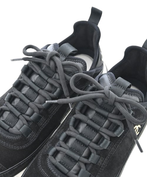 CHANEL（シャネル）スニーカー 黒 サイズ:EU38(24.5cm位) レディース/2200724349104