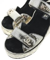 CHANEL（シャネル）サンダル シルバー サイズ:EU38(24.5cm位) レディース/2200724349159