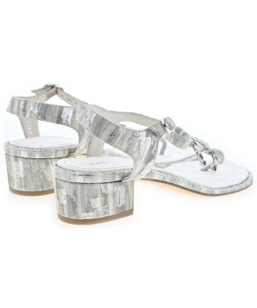 CHANEL（シャネル）サンダル グレー サイズ:36 1/2(22.5cm位) レディース/2200724481033
