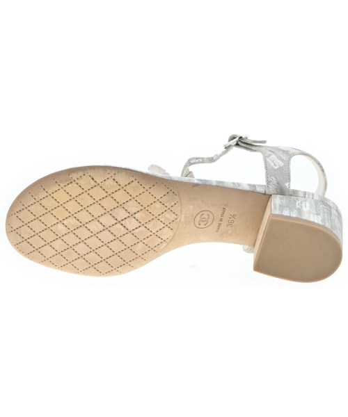 CHANEL（シャネル）サンダル グレー サイズ:36 1/2(22.5cm位) レディース/2200724481033