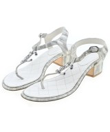 CHANEL（シャネル）サンダル グレー サイズ:36 1/2(22.5cm位) レディース/2200724481033