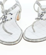 CHANEL（シャネル）サンダル グレー サイズ:36 1/2(22.5cm位) レディース/2200724481033