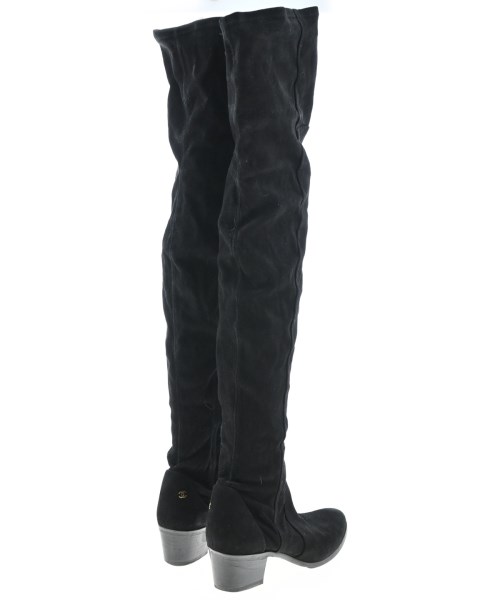 CHANEL（シャネル）ブーツ 黒 サイズ:EU39(25.5cm位) レディース/2200724798018