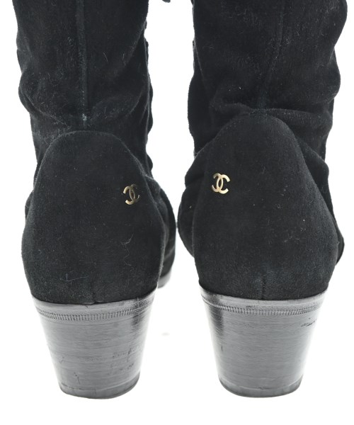 CHANEL（シャネル）ブーツ 黒 サイズ:EU39(25.5cm位) レディース/2200724798018