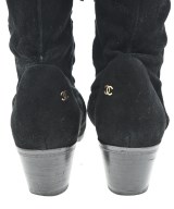 CHANEL（シャネル）ブーツ 黒 サイズ:EU39(25.5cm位) レディース/2200724798018