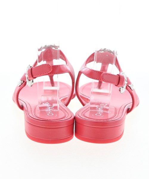 CHANEL（シャネル）サンダル 赤 サイズ:EU36 1/2(23cm位) レディース/2200724611058