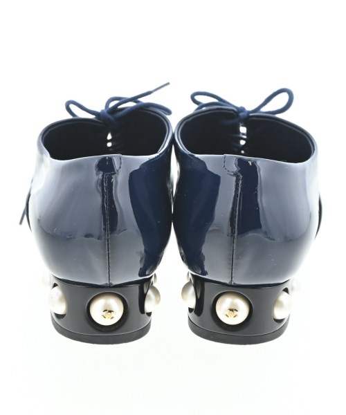 CHANEL（シャネル）パンプス 紺 サイズ:EU37 1/2(24cm位) レディース/2200724611157
