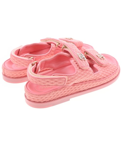 CHANEL（シャネル）サンダル ピンク サイズ:EU37(23.5cm位) レディース/2200724611164