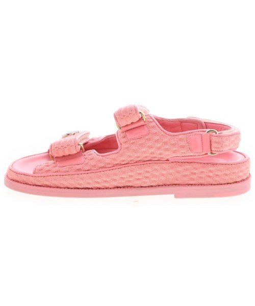 CHANEL（シャネル）サンダル ピンク サイズ:EU37(23.5cm位) レディース/2200724611164