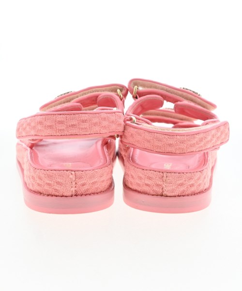 CHANEL（シャネル）サンダル ピンク サイズ:EU37(23.5cm位) レディース/2200724611164