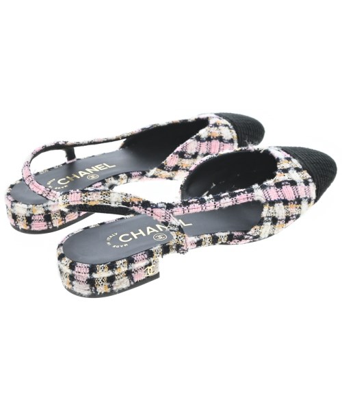 CHANEL（シャネル）サンダル ピンク サイズ:EU37 1/2(24cm位) レディース/2200724611171