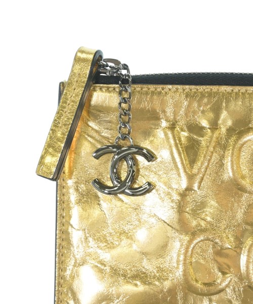 CHANEL（シャネル）ポーチ ゴールド サイズ:- レディース/2200724611553