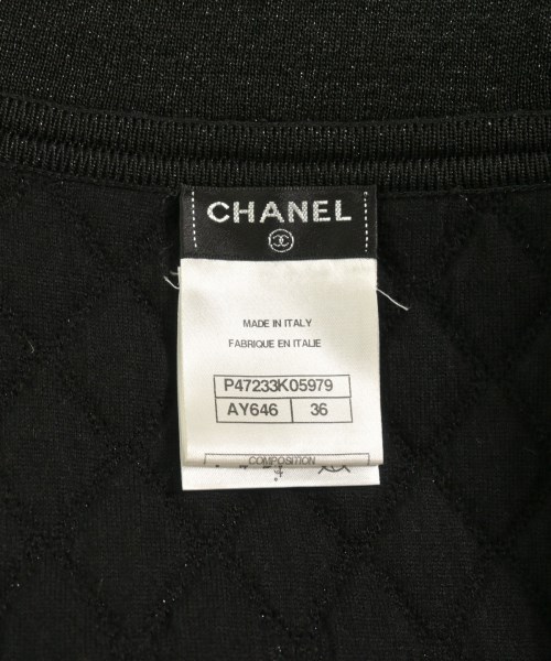 CHANEL（シャネル）ベスト 黒 サイズ:36(XS位) レディース/2200725499044