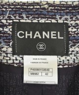 CHANEL（シャネル）ノーカラージャケット 紺 サイズ:42(M位) レディース/2200726340055