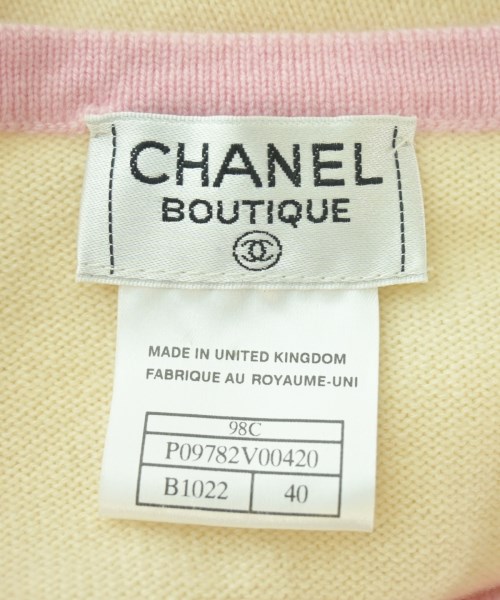 CHANEL（シャネル）ニット・セーター 黄 サイズ:40(M位) レディース/2200727191045