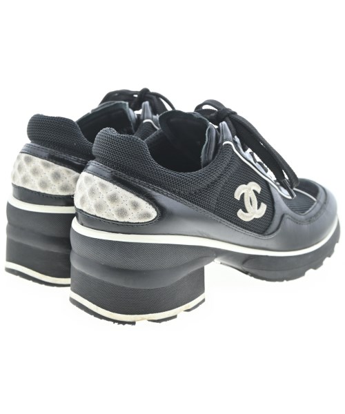 CHANEL（シャネル）スニーカー 黒 サイズ:EU38(24.5cm位) レディース/2200727271013