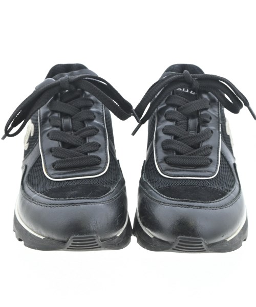 CHANEL（シャネル）スニーカー 黒 サイズ:EU38(24.5cm位) レディース/2200727271013