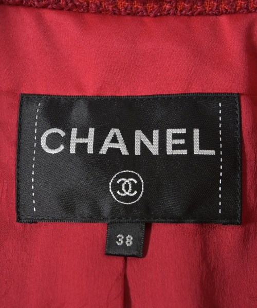 CHANEL（シャネル）ジャケット 赤 サイズ:38(S位) レディース/2200728066021