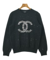 CHANEL（シャネル）スウェット 黒 サイズ:36(XS位) レディース/2200728066090