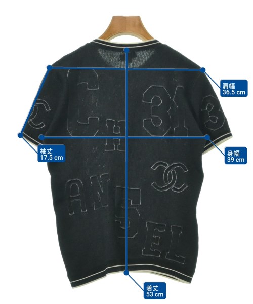 CHANEL（シャネル）ニット・セーター 黒 サイズ:40(M位) レディース/2200728066106