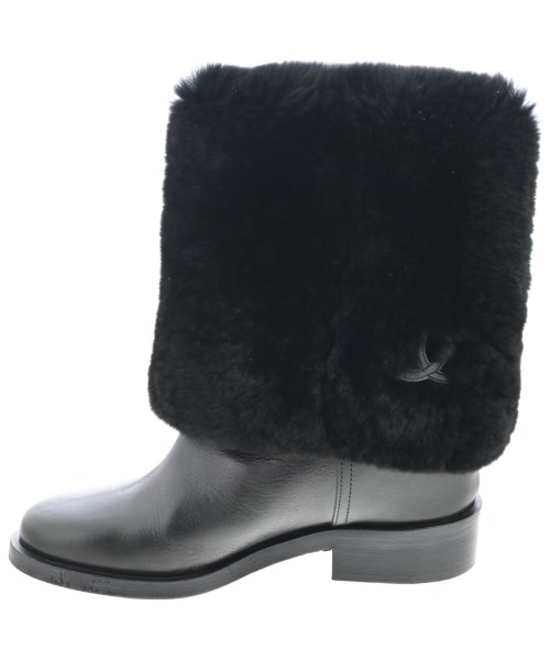 CHANEL（シャネル）ブーツ 黒 サイズ:EU37(23.5cm位) レディース/2200728066182