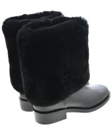 CHANEL（シャネル）ブーツ 黒 サイズ:EU37(23.5cm位) レディース/2200728066182