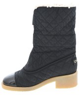 CHANEL（シャネル）ブーツ 黒 サイズ:EU37 1/2(24cm位) レディース/2200728066199