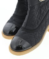 CHANEL（シャネル）ブーツ 黒 サイズ:EU37 1/2(24cm位) レディース/2200728066199