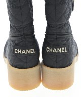 CHANEL（シャネル）ブーツ 黒 サイズ:EU37 1/2(24cm位) レディース/2200728066199
