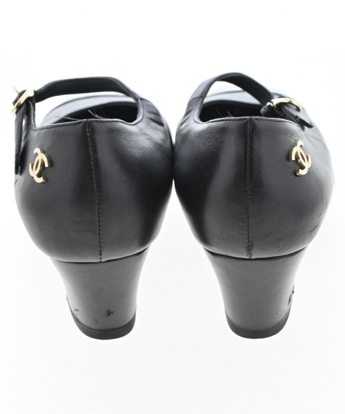 CHANEL（シャネル）パンプス 黒 サイズ:EU37 1/2(24cm位) レディース/2200728066212