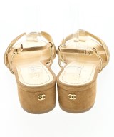 CHANEL（シャネル）サンダル ベージュ サイズ:EU38(24.5cm位) レディース/2200728066229