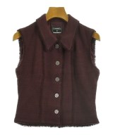 CHANEL（シャネル）ベスト 赤 サイズ:-(M位) レディース/2200728712027