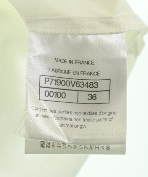 CHANEL（シャネル）ブラウス 白 サイズ:36(XS位) レディース/2200728840027